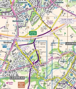 Extract from Midlothian map