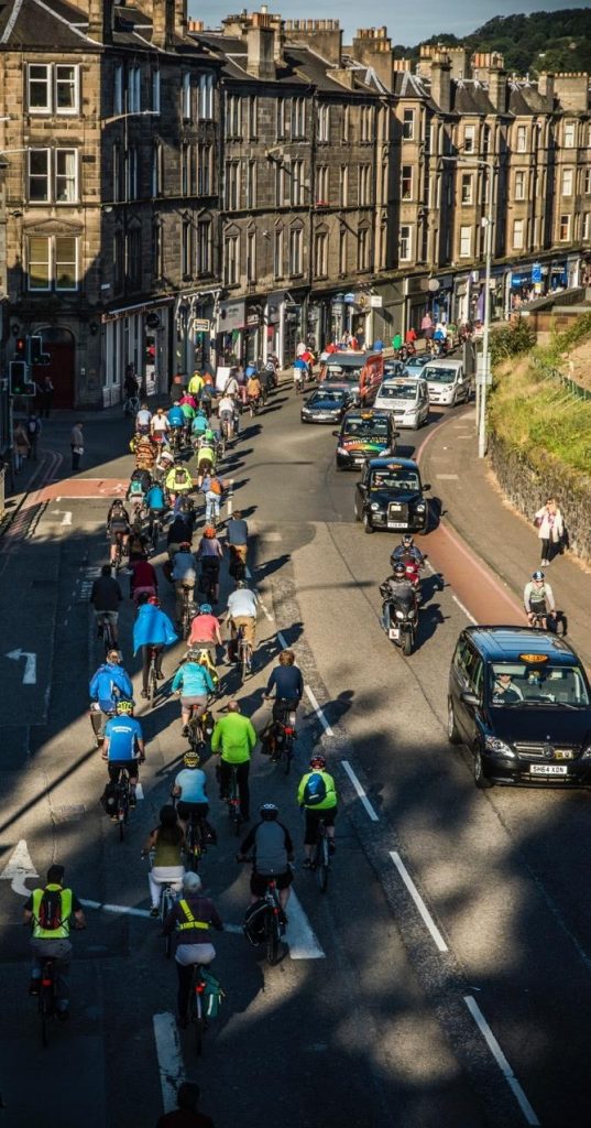 EastWest Central Edinburgh Cycle Route yes and maybe « Spokes