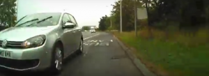Close pass by car in bus lane - click for video
